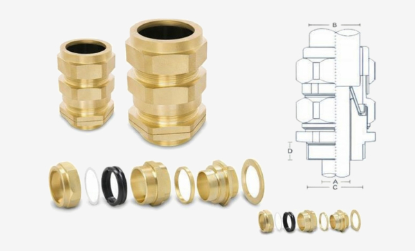 CW 3PT Single Compression Cable Gland 